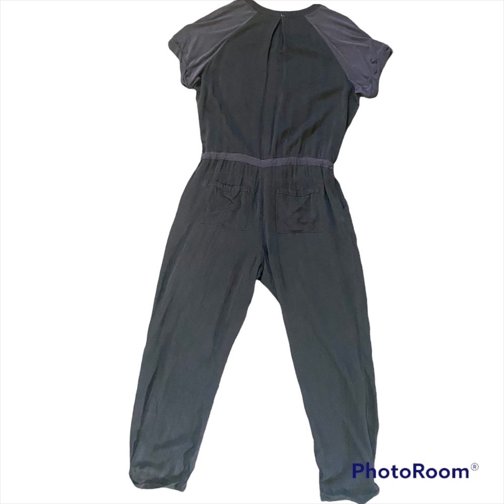 FREE PEOPLE Utility Jumpsuit in Washed Black NWT, Size Medium - Picture 5 of 10